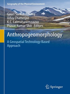 cover image of Anthropogeomorphology